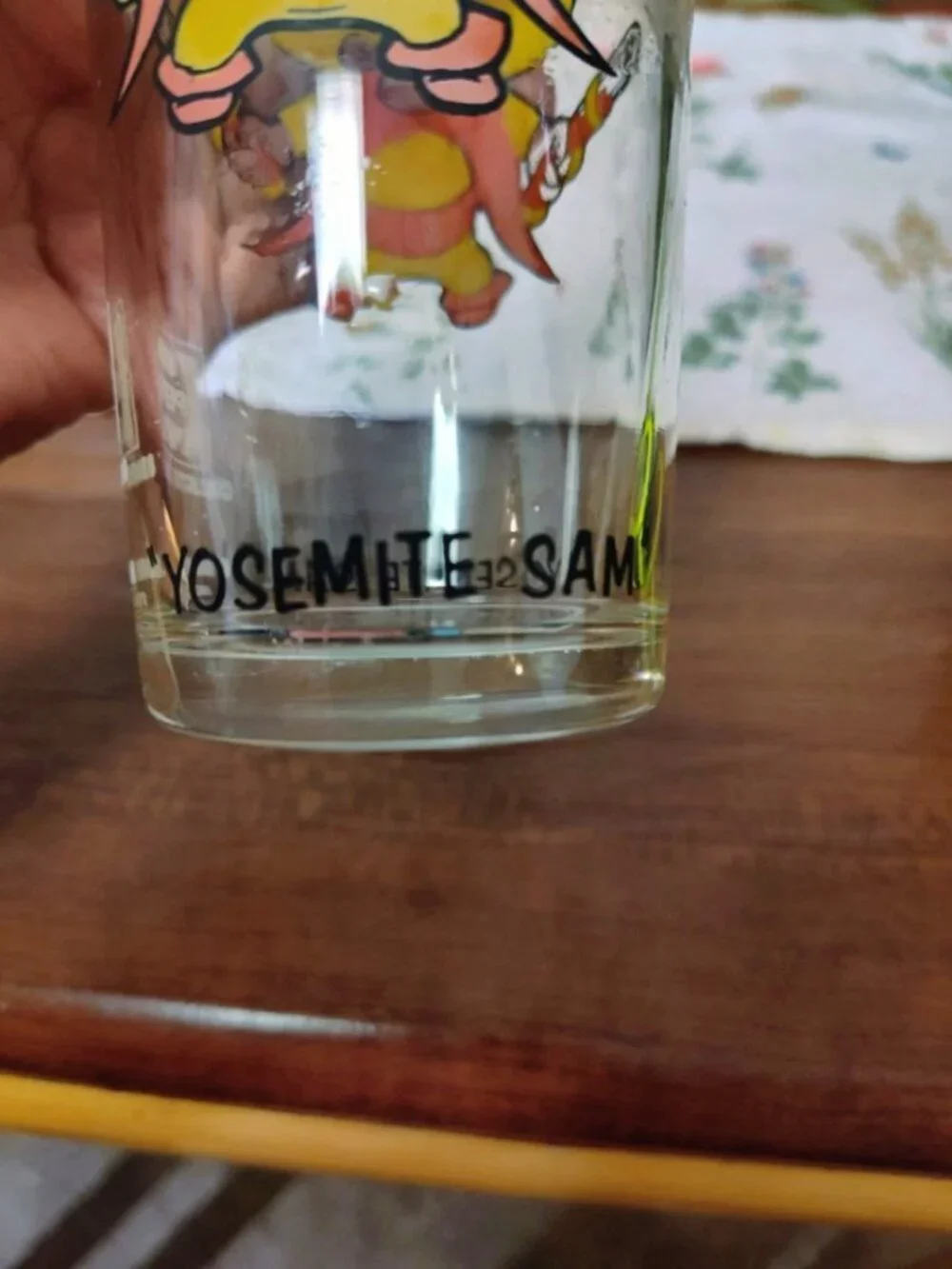 Vintage 1973 Pepsi Collector Series Yosemite Sam Looney Tune Glass